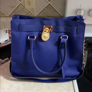 BLUE MK PURSE